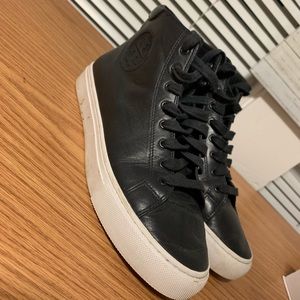 Tory Burch High Top Sneakers
